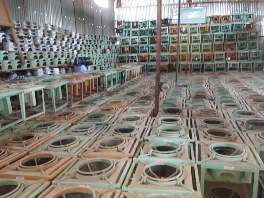 Des réchauds "Made In Tchad" créés par un entrepreneur tchadien. © Alwihda Info Des réchauds "Made In Tchad" créés par un entrepreneur tchadien. © Alwihda Info