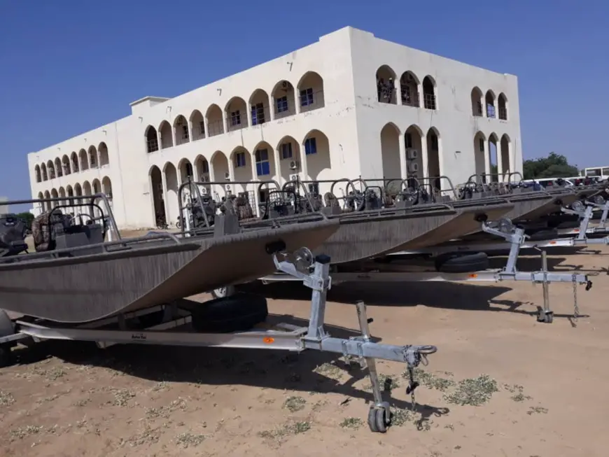 Les Etats-Unis renforcent la capacité fluviale du Tchad dans la lutte contre le terrorisme. © Alwihda Info