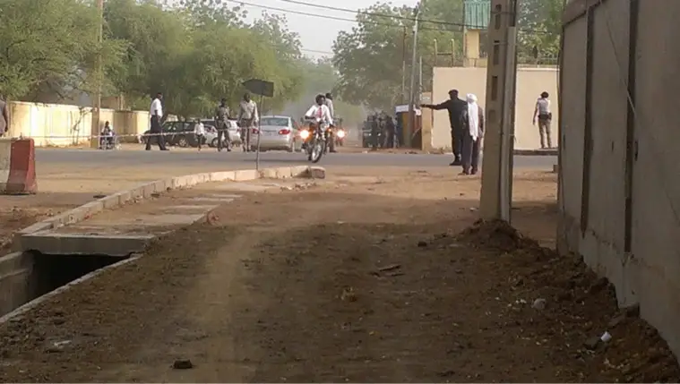 Une rue à N'Djamena. © Alwihda Info