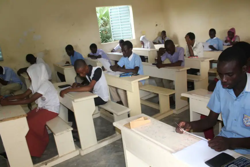 Une salle de classe au Tchad. © Alwihda Info