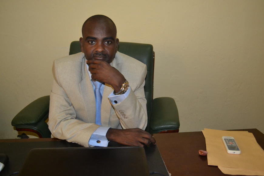Le promoteur du centre de formation technique professionnelle, Mahamat Hangata. © Alwihda Info Le promoteur du centre de formation technique professionnelle, Mahamat Hangata. © Alwihda Info