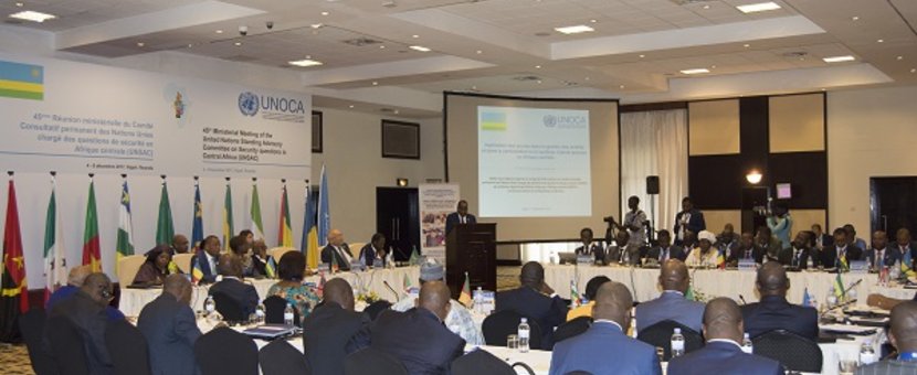 45eme réunion du Comité consultatif permanent des Nations Unies chargé des questions de sécurité en Afrique centrale. © DR 45eme réunion du Comité consultatif permanent des Nations Unies chargé des questions de sécurité en Afrique centrale. © DR