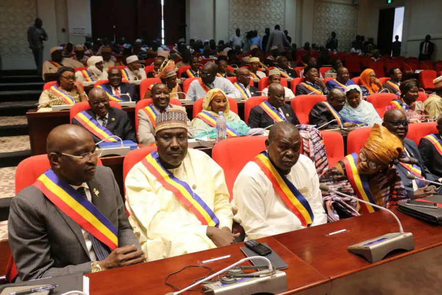 Des députés à l'Assemblée nationale au Tchad. © DR