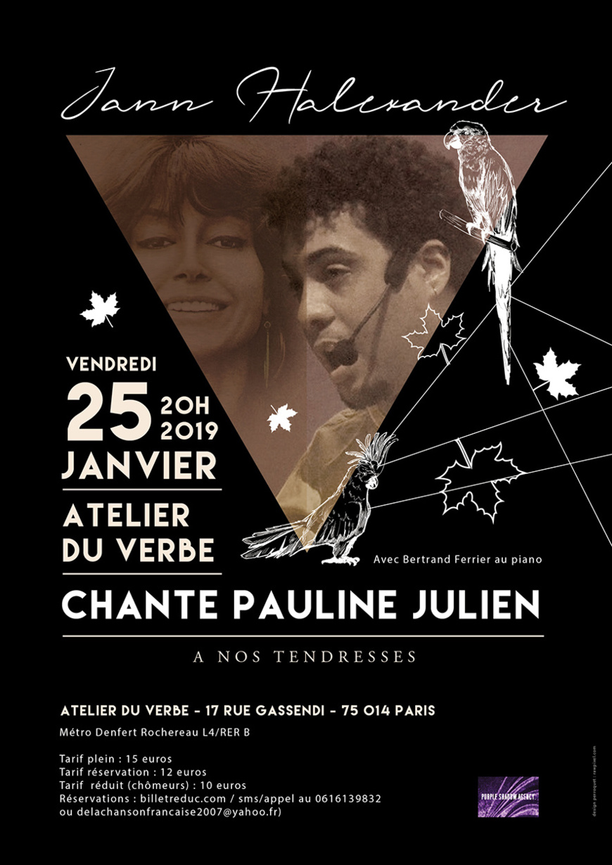 Du Gabon au Québec : Jann Halexander reprend 'A Nos Tendresses' le 25 janvier à Paris