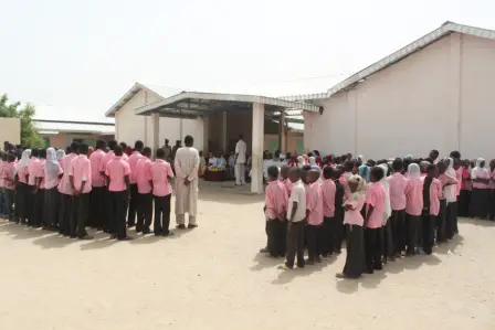 L'école de l'amitié Tchad-Chine à N'Djamena. © DR