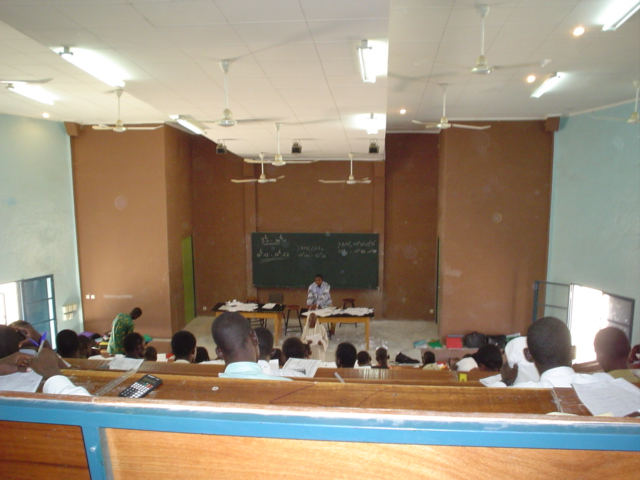 Un amphithéâtre à l'IUSTA d'Abéché. © DR Un amphithéâtre à l'IUSTA d'Abéché. © DR