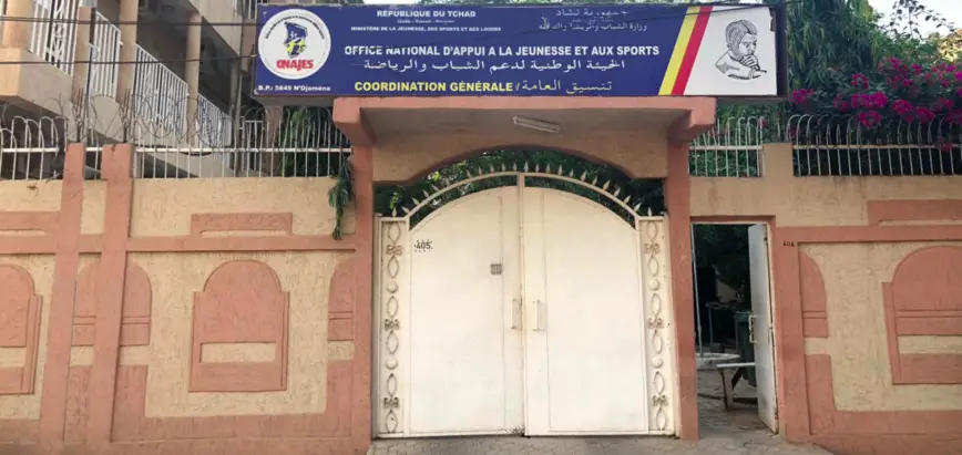 Le siège de l'ONAJES à N'Djamena. © ONAJES