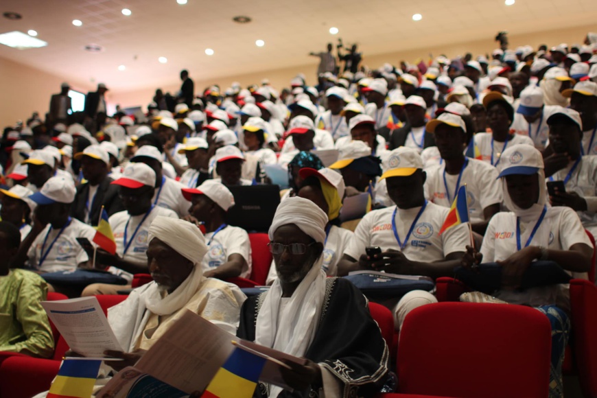 Le forum national de la jeunesse en 2018 à N'Djamena. © DR Le forum national de la jeunesse en 2018 à N'Djamena. © DR