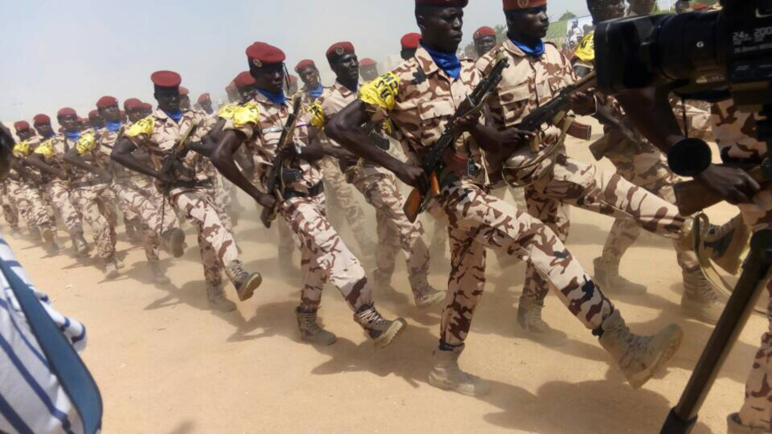 Des militaires tchadiens lors d'un défilé. Illustration. © Alwihda Info Des militaires tchadiens lors d'un défilé. Illustration. © Alwihda Info