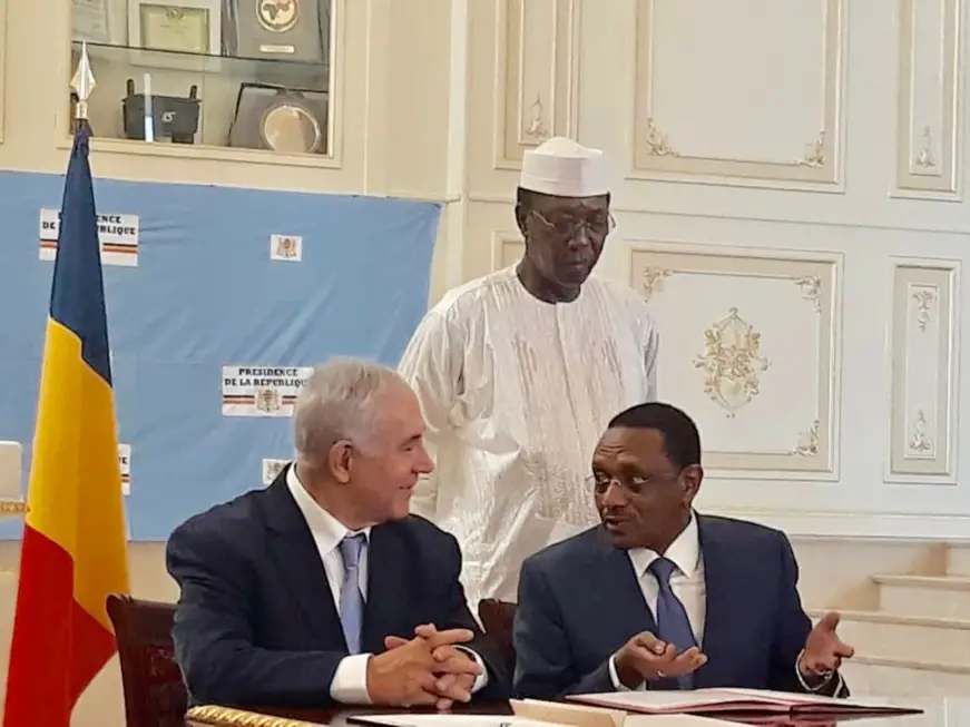 Tchad-Israel : des accords de coopération signés entre les deux pays. © Alwihda Info