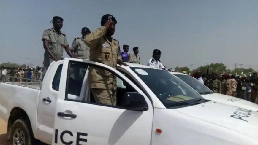 Des policiers au Tchad. © Alwihda Info