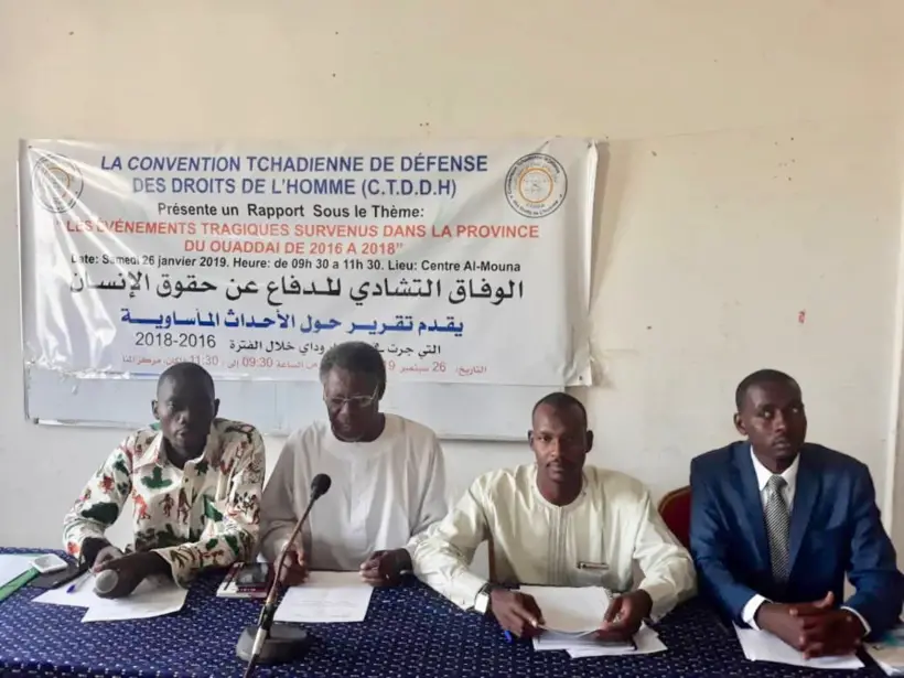 Tchad : la CTDDH pointe les responsabilités dans les conflits intercommunautaires. © Alwihda Info