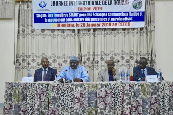 Célébration de la journée internationale des douanes le 26 janvier 2019 à N'Djamena, Tchad.