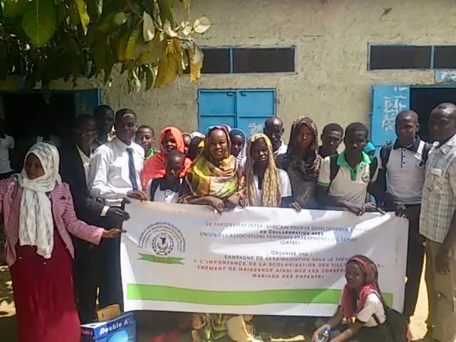 Tchad : une campagne pour la scolarisation des filles et l'enregistrement des naissances. © Alwihda Info/M.M.