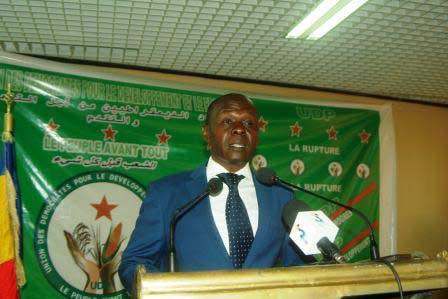 Le président de l’Union des Démocrates pour le Développement et le Progrès (UDP), Max Kemkoye. © DR