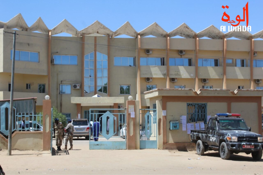 Le Palais de Justice de N'Djamena. © Alwihda Info