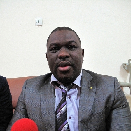 Le porte-parole du MPS, Hassan Sylla. © DR