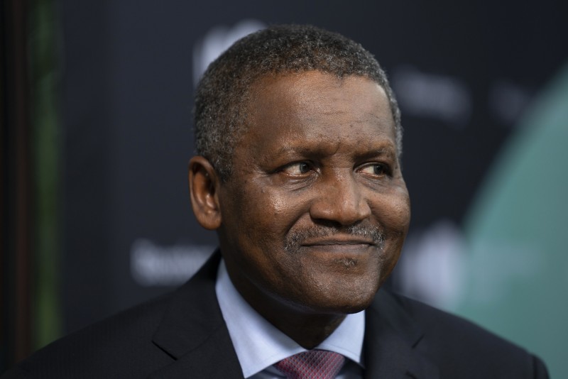 Aliko Dangote Photographer: JWei Leng Tay/Bloomberg