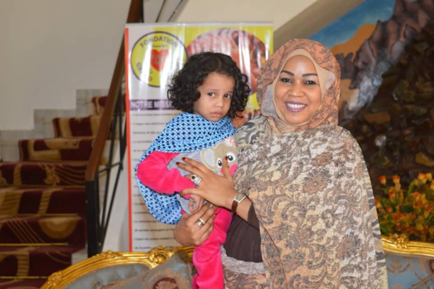 Tchad : Meram Djibrine Issa, sauvée d'une grave malformation par la Fondation Grand Coeur. © FGC Tchad : Meram Djibrine Issa, sauvée d'une grave malformation par la Fondation Grand Coeur. © FGC