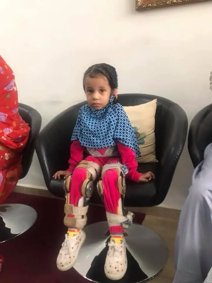 Tchad : Meram Djibrine, sauvée d'une grave malformation par Grand Coeur