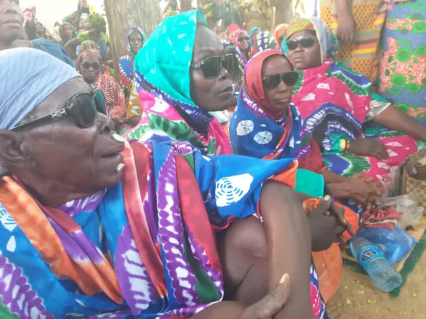 Tchad : 541 personnes opérées gratuitement des yeux à Bongor. © DR/FGC