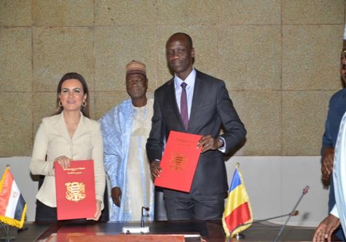 L'Egypte va investir dans plusieurs secteurs au Tchad. © PR