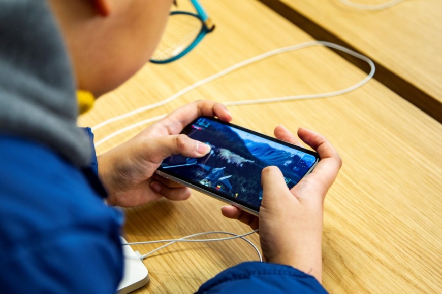 A boy plays online video games in Southeast China’s Shanghai Province. Photo: CFP