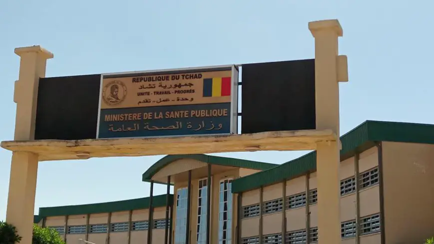 Le ministère de la Santé publique au Tchad. © Min.