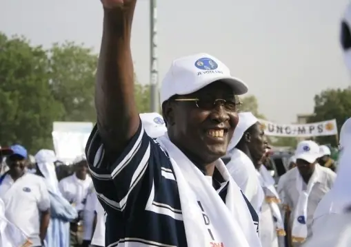 Le Président Idriss Déby lors des campagnes présidentielles