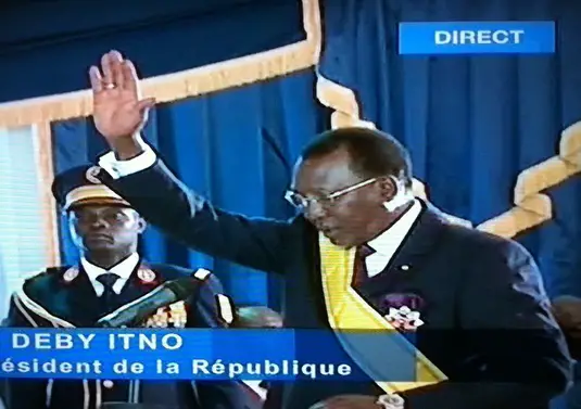Le Président Idriss Déby prête serment.