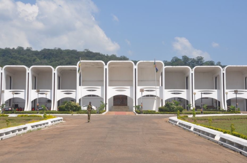 Présidence de la République centrafricaine. © PRC