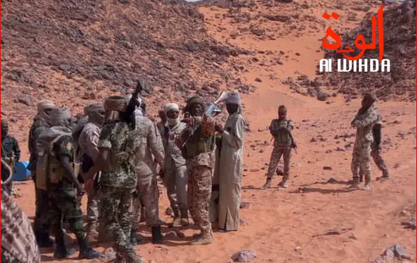 Des militaires tchadiens lors d'une opération au Nord. © Alwihda Info