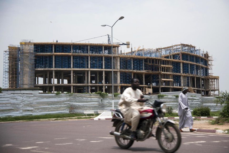 La cité internationale des affaires de N’Djamena, en août 2017. © Xaume Olleros. Bloomberg La cité internationale des affaires de N’Djamena, en août 2017. © Xaume Olleros. Bloomberg