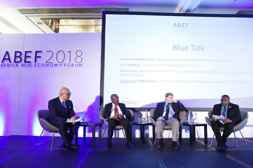 Mark Eddo, Yonov Agah, Paul Holthus et David Luke - ABEF2018 Mark Eddo, Yonov Agah, Paul Holthus et David Luke - ABEF2018