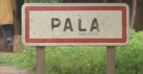 Un panneau indiquant la ville de Pala. © DR Un panneau indiquant la ville de Pala. © DR