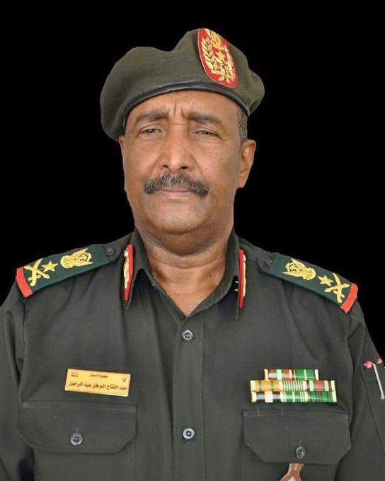 Le général soudanais Abdel Fattah Abdelrahman Bourhan. © DR