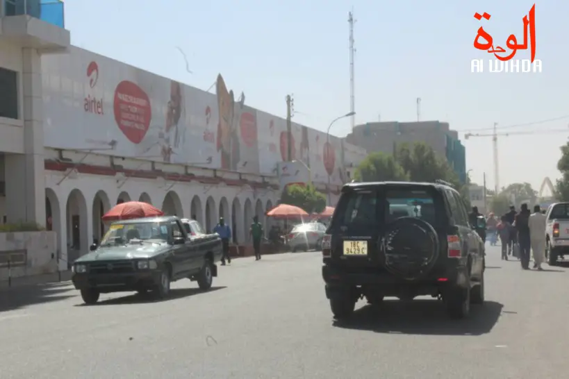 L'avenue Charles de Gaulle à N'Djamena. © Alwihda Info