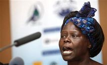 Le prix nobel de la paix, Wangari Maathai, s'est éteinte