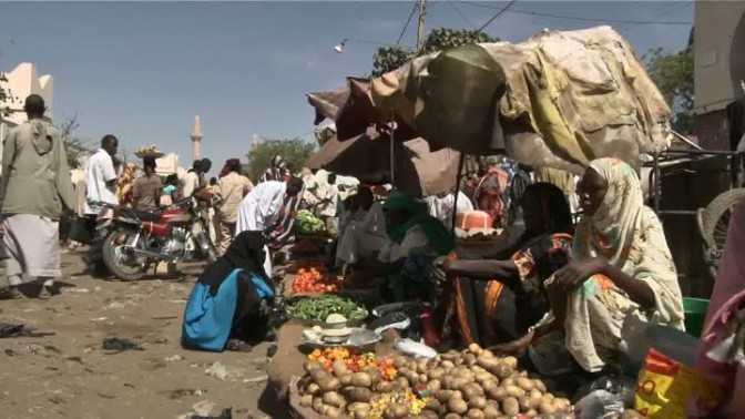Un marché au Tchad. © DR Un marché au Tchad. © DR