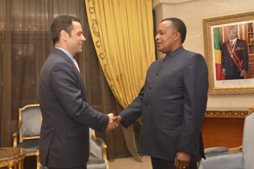 Denis Sassou N'Guesso et Alex Segura Ubiergo. Denis Sassou N'Guesso et Alex Segura Ubiergo.