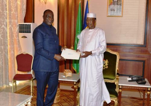Afrique : Le Ghana sollicite le soutien du Tchad pour le secrétariat général de la ZLEC. © PR Afrique : Le Ghana sollicite le soutien du Tchad pour le secrétariat général de la ZLEC. © PR