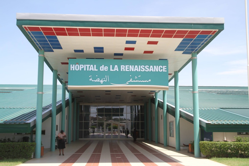 L'Hôpital de la Renaissance à N'Djamena. © DR L'Hôpital de la Renaissance à N'Djamena. © DR