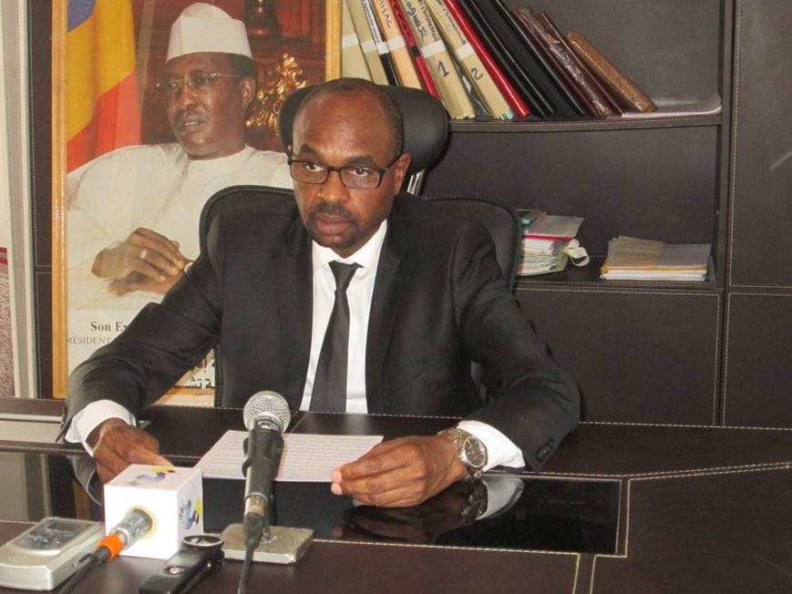 Le ministre de l’Environnement, de l’eau et de la pêche, Sidick Abdelkerim Haggar. Le ministre de l’Environnement, de l’eau et de la pêche, Sidick Abdelkerim Haggar.