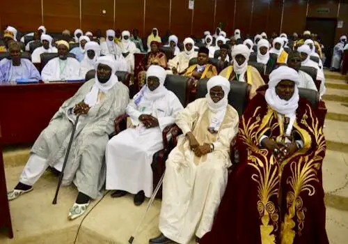 Les chefferies traditionnelles réunis à N'Djamena lors d'un forum le 25 septembre dernier. © DR