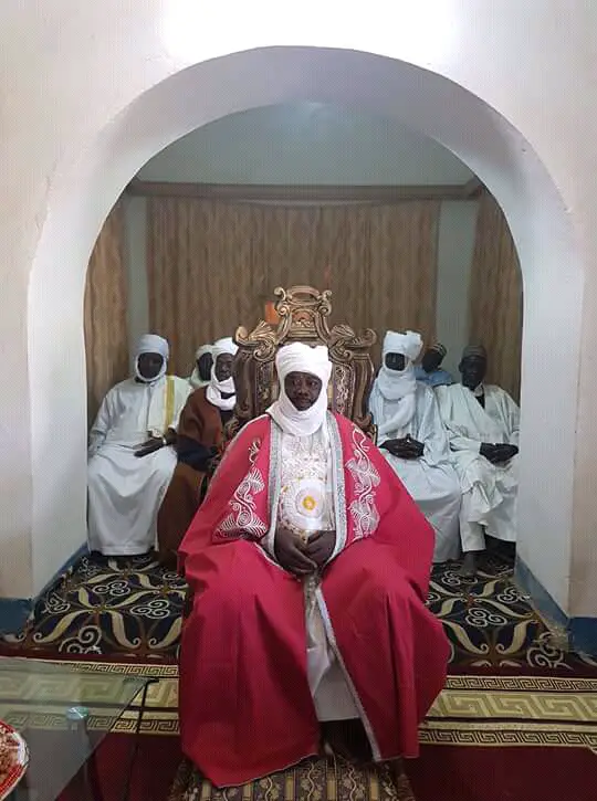 Le sultan du Dar Ouaddaï, Mahamat Ourada.