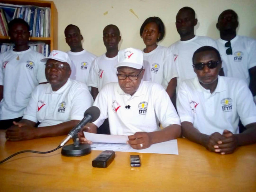 Déclaration jeudi 30 mai 2019 à N'Djamena de l’Association pour la défense des droits des consommateurs (ADC), dans le cadre de l'opération Juste prix. © Alwihda Info Déclaration jeudi 30 mai 2019 à N'Djamena de l’Association pour la défense des droits des consommateurs (ADC), dans le cadre de l'opération Juste prix. © Alwihda Info