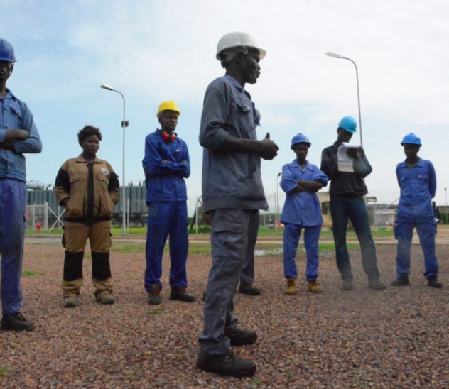 Des agents de la SNE au Tchad. © SNE