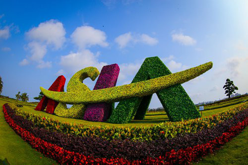 Pictured is a sign for the Bo’ao Forum for Asia in March 2019. Photo: VCG