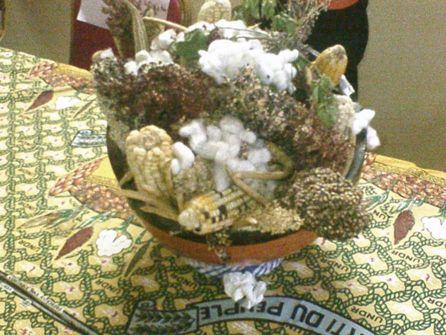 La calebasse, symbole du parti UNDR au Tchad. © Alwihda Info La calebasse, symbole du parti UNDR au Tchad. © Alwihda Info