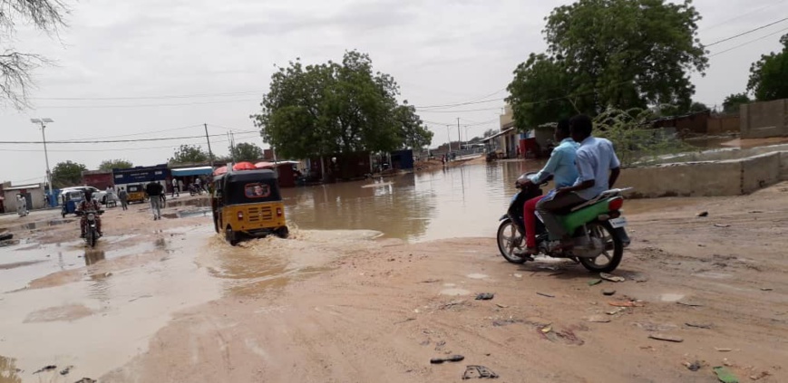 Tchad : à Abéché, les inondations s’installent dans les quartiers 